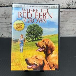 Where The‎ Red Fern Grows [1974 DVD] Original Family Classic NEW Sealed